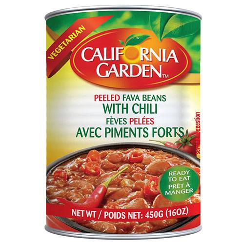 California Garden Peeled Fava Beans With Chili Recipe