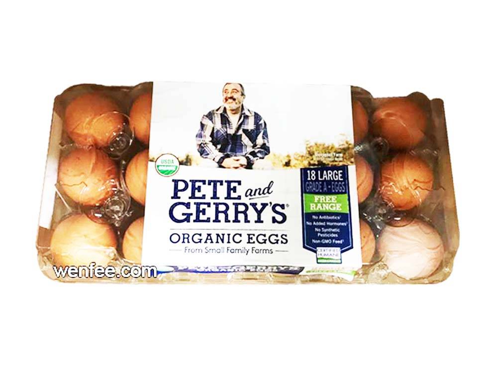 Pete and Gerry's Organic Eggs, 18 ct