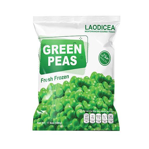 Laodicea Green Peas, 500g.
