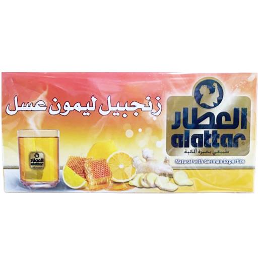 Al attar Ginger Lemon & Honey, 20 bags