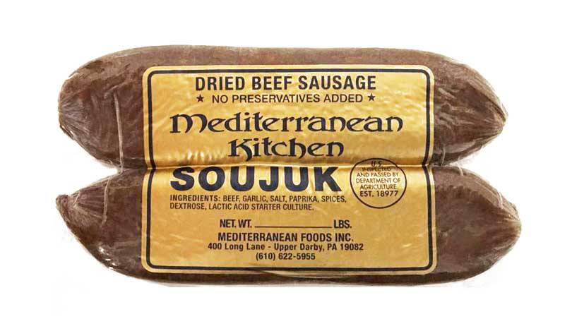 Mediterranean Kitchen  Mild Soujouk -  Refrigerator Item