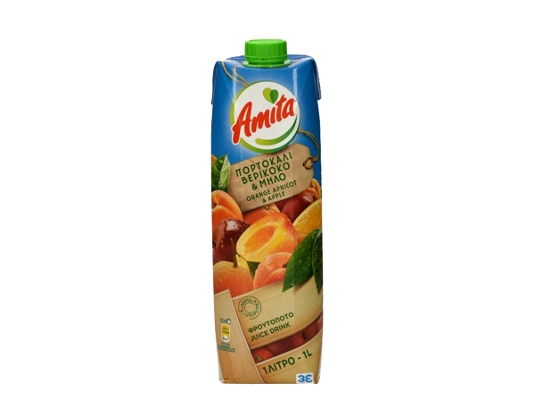 AMITA Orange, Appel, Apricot Nectar
