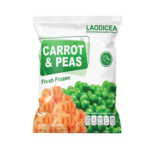 Laodicea Peas & Carrot, 500g.