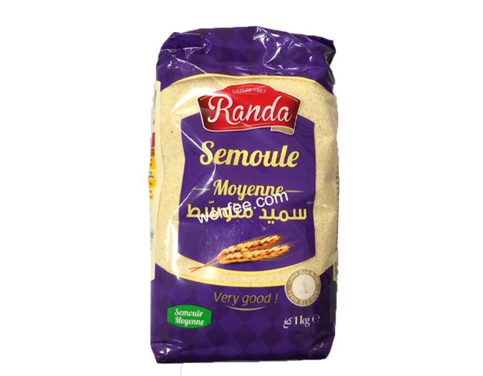 RANDA Semolina Fine, 1kg.