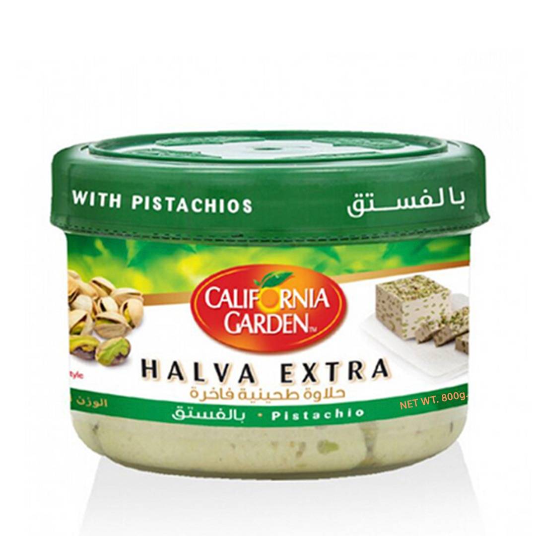 California Garden Halva with Pistachios, 800g.