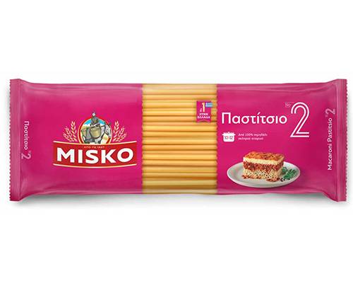Misko Pasta Pastitsio No #2, 500g