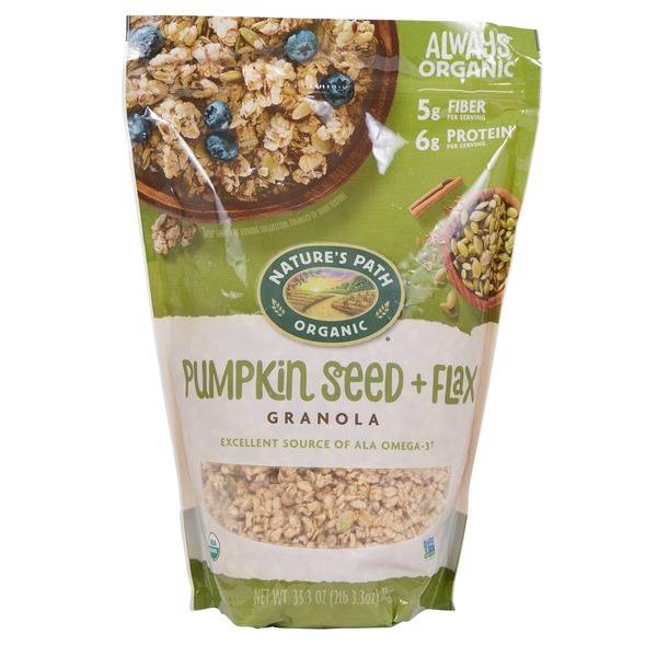 Nature's Path Organic Granola Cereal, Pumpkin Seed + Flax