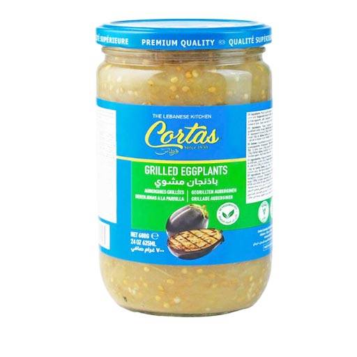 CORTAS Grilled Eggplants, 24 oz.