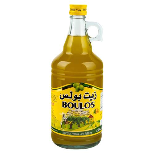 Boulos Lebanese Extra Virgin Olive Oil, 25 FL Oz.