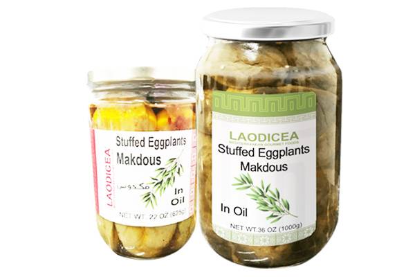 LAODICEA Stuffed Eggplants Makdous in Oil