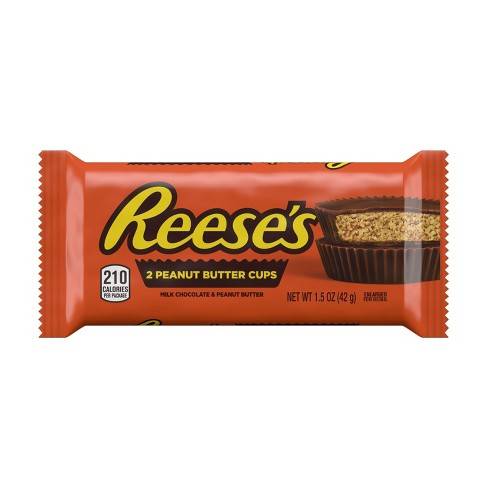 REESE'S Peanut Butter Cups Chocolate Bulk Candy, 42g.