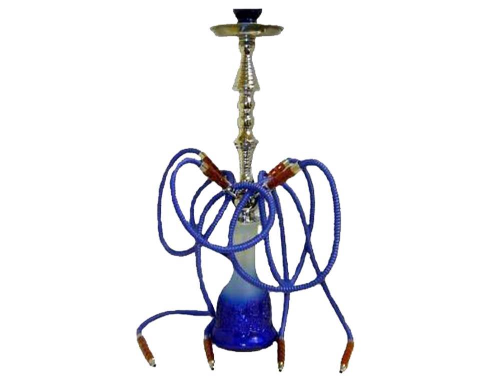 Shamra Hookah Set 27 Inch - Four Hoses with Color Box
