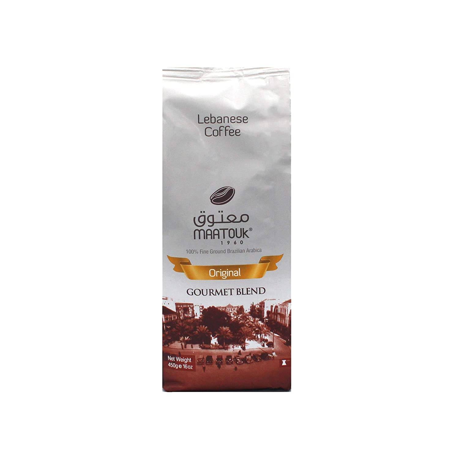 MAATOUK Lebanese Gourmet Ground Coffee Plain\ 450G
