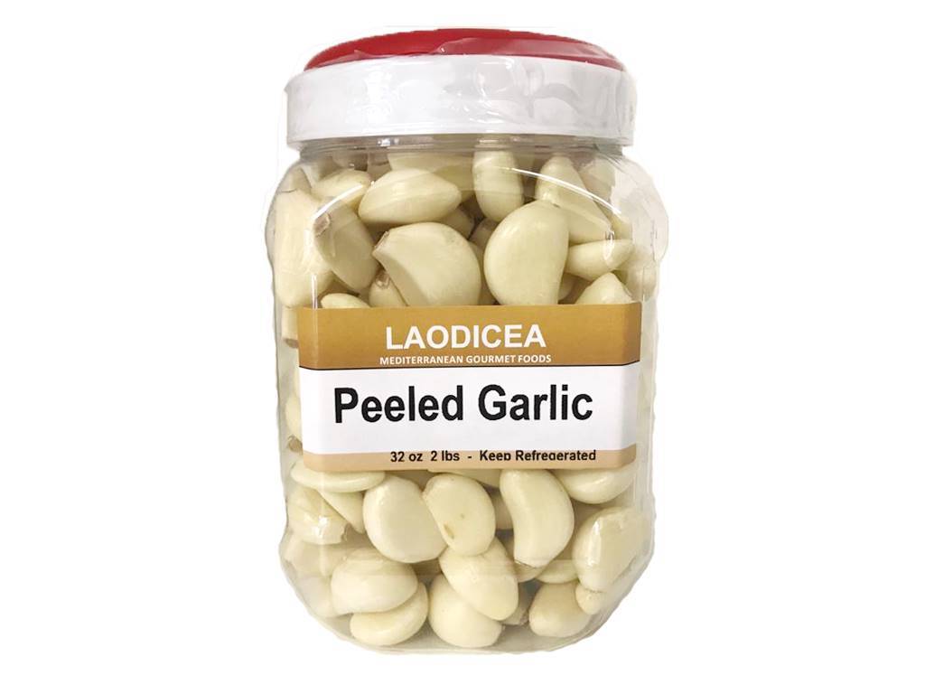 Laodicea Chinese Peeled Garlic, 32 Oz.