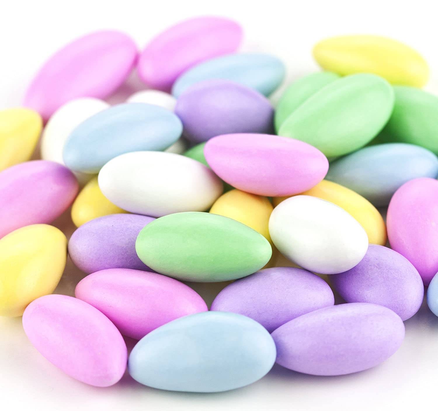 YARA Super Fine Jordan Almonds - Assorted, 5 LBS.