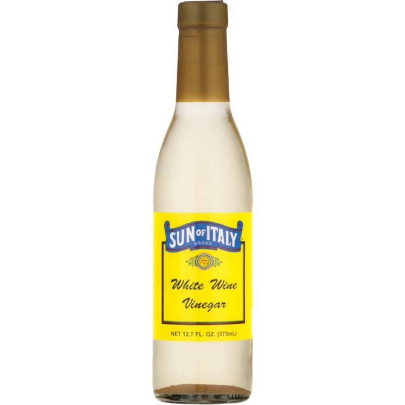 SUN of ITALY White Wine Vinegar, 12.7 oz.