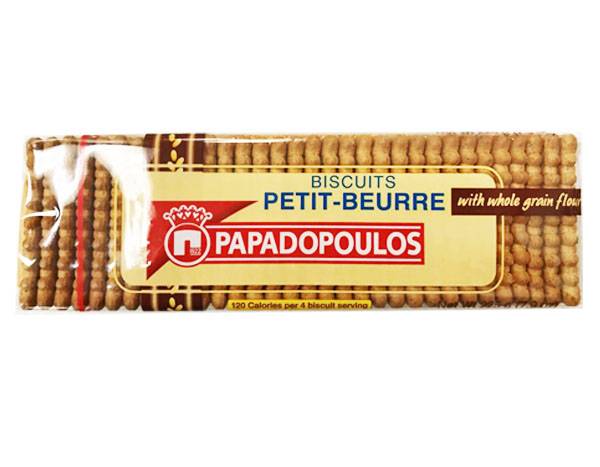 PAPADOPOULOS Petit Beurre Biscuits with Whole Grain Flour