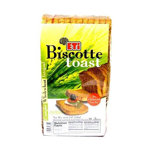 ETI Biscotte Whole Wheat Toast