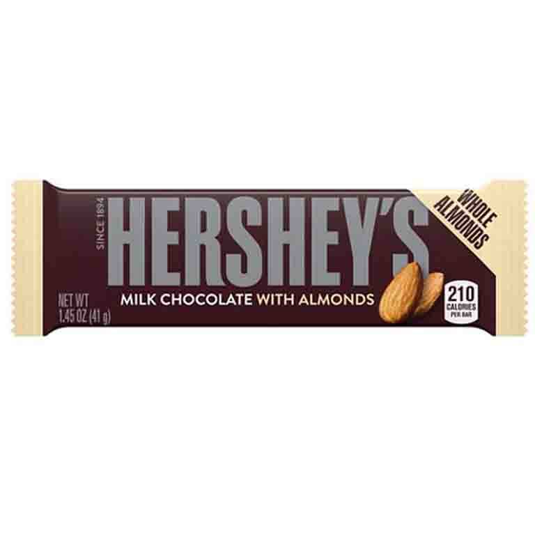 HERSHEY'S Milk Chocolate with Almonds