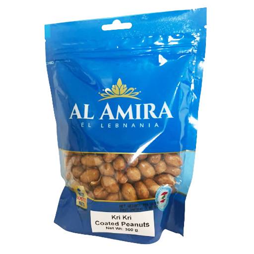 Al amira kri kri coated peanuts, 300g.