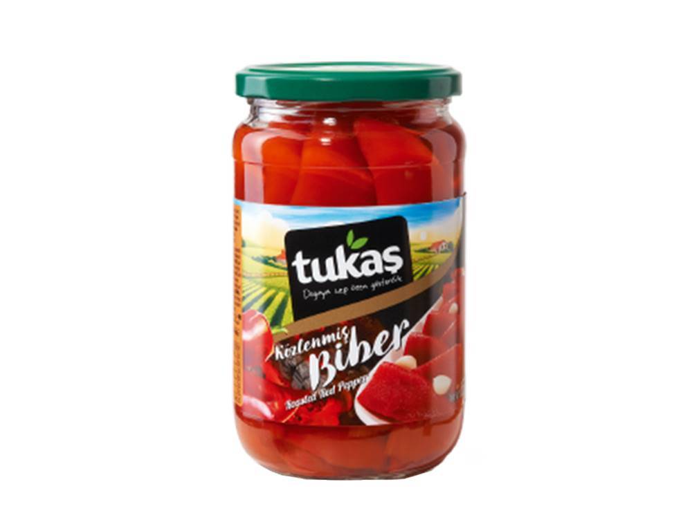 TUKAS Roasted Sweet Red Peppers