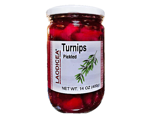 Laodicea Turnip Pickled, 14 Oz.