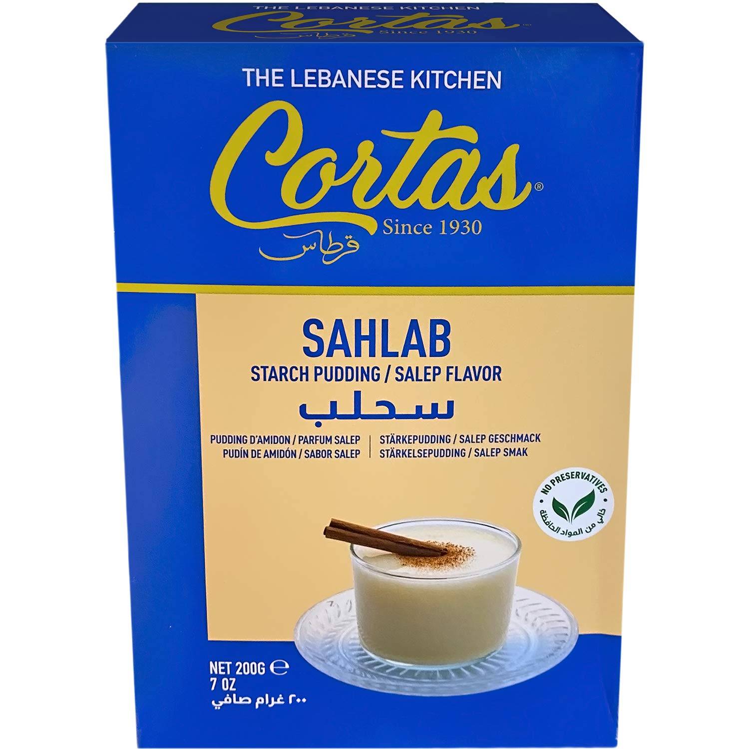 Cortas Sahlab, 200g.