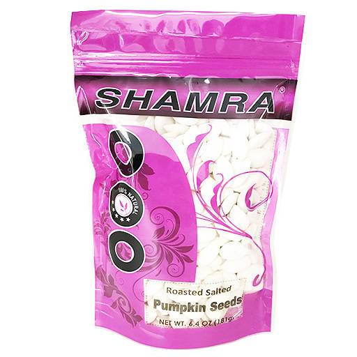 Shamra Roasted Salted Pumpkin Seeds, 6.4 oz.