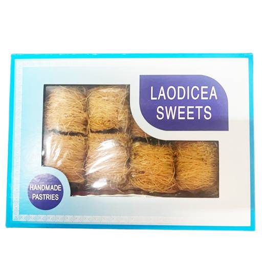 Laodicea Greek Kataifi Pastry With Walnuts, 8 pcs.