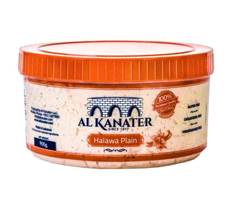 Al Kanater Halva Sesame Candy Plain, 900g.