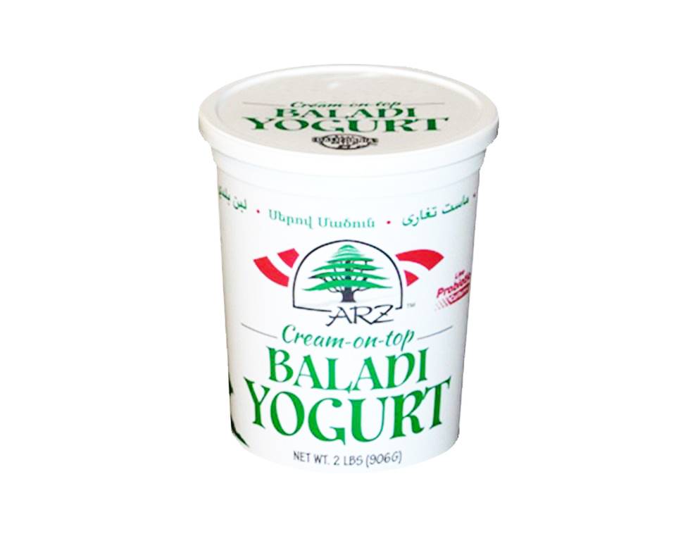 Arz Yogurt Baladi Plain, 906g.
