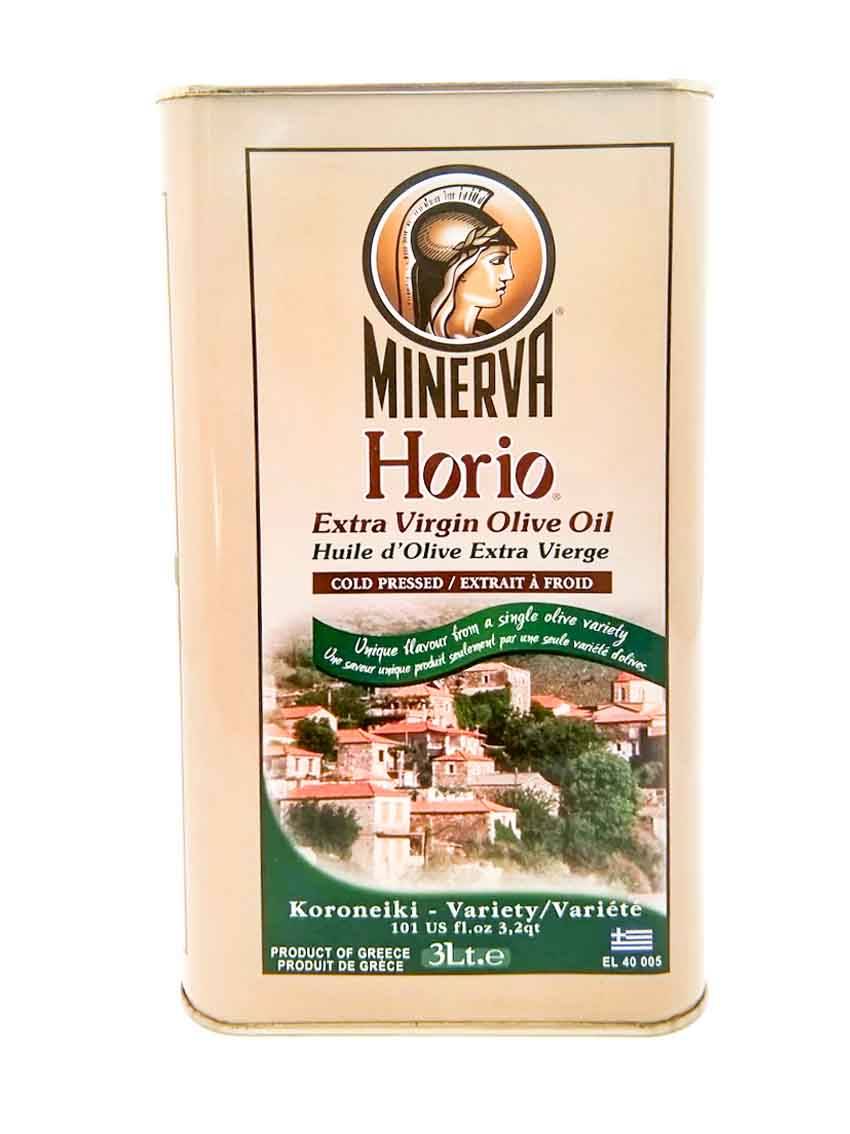 MINERVA HORIO Greek Extra Virgin Olive Oil - 3 Liters