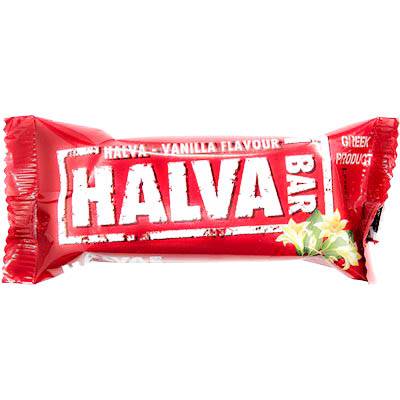 MACEDONIAN Greek Halva Vanilla - Snack Bars