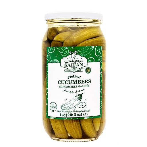 SAIFAN Pickled cucumbers, 2 Lbs.