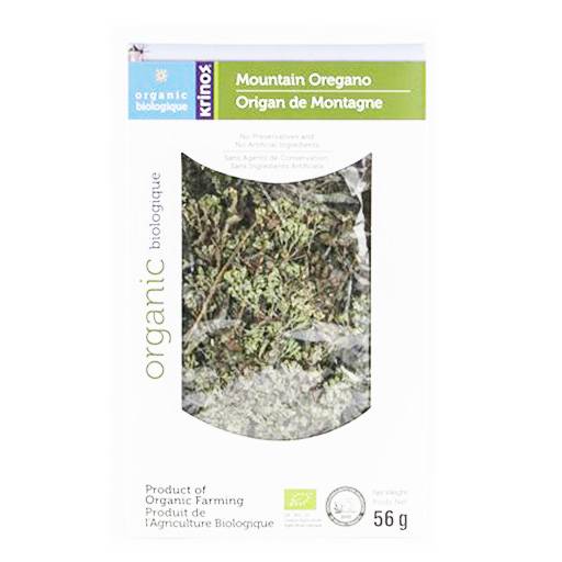 KRINOS Organic Greek Oregano, 56g.