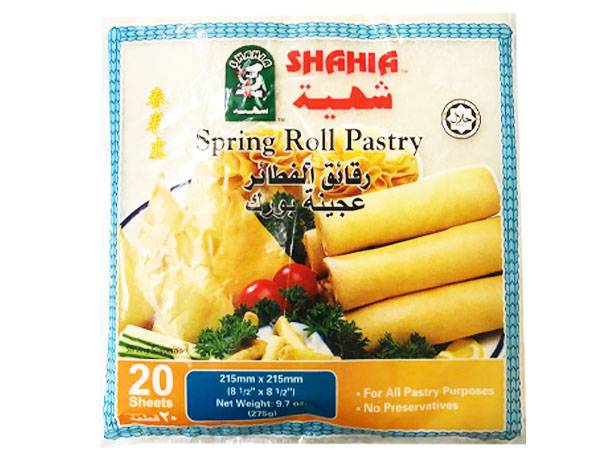 SHAHIA Spring Roll Pastry 40-20 Sheets