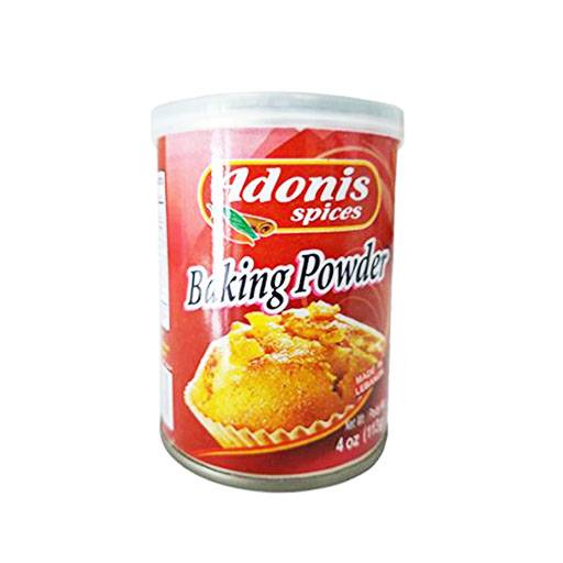 Adonis Baking Powder, 4 oz.