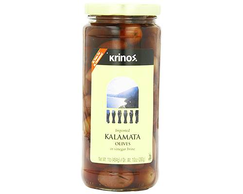 KRINOS Kalamata Greek Olives, 1 lbs.
