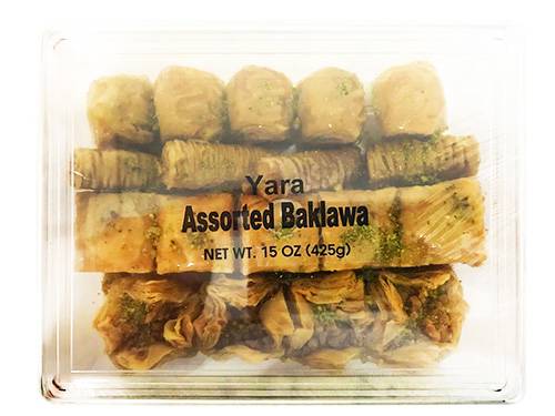 YARA Assorted Baklawa, 425g.