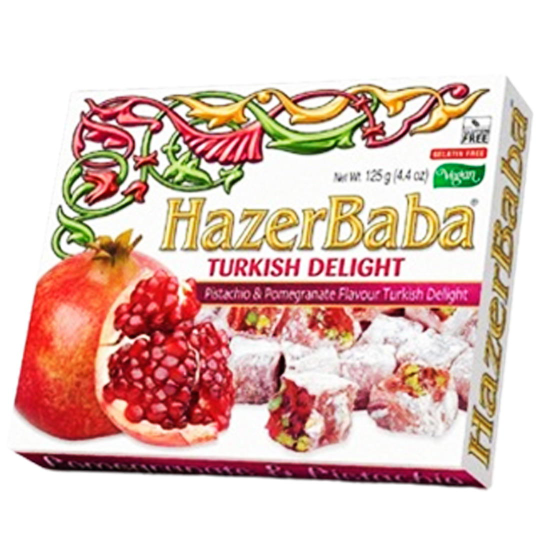 HAZERBABA Pistachios and Pomegranate, 8oz.