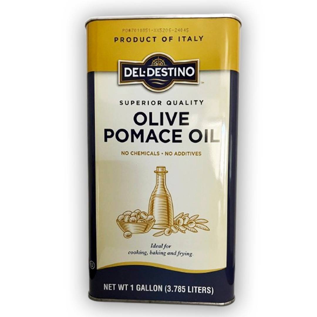 Del destino olive pomace oil Product of Italy ,1 Gallon Tin 3.875 L