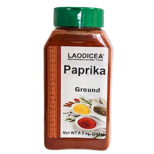 Laodicea Ground Paprika , 8.5 Oz. (241g.)