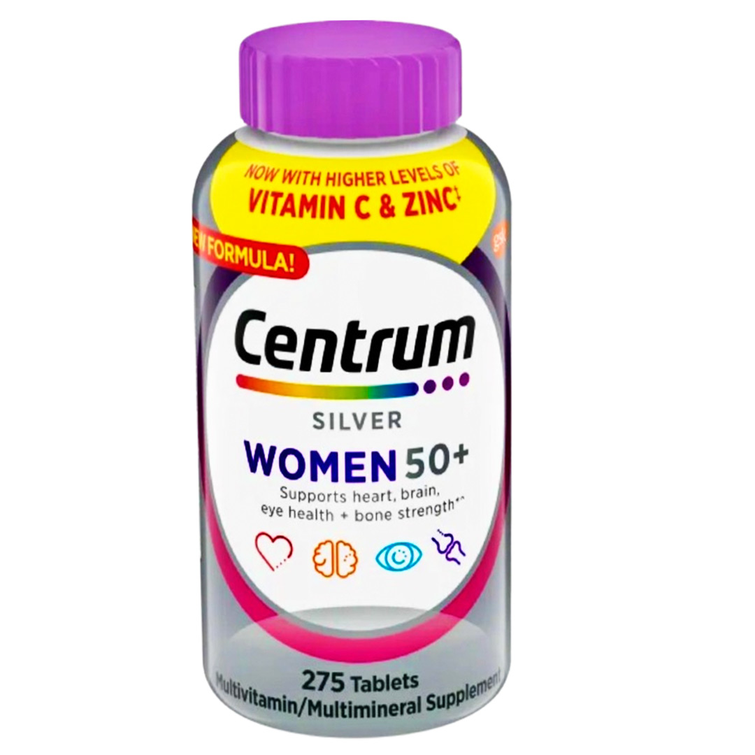 Centrum Silver Women 50+ Multivitamin, 275 Tablets.