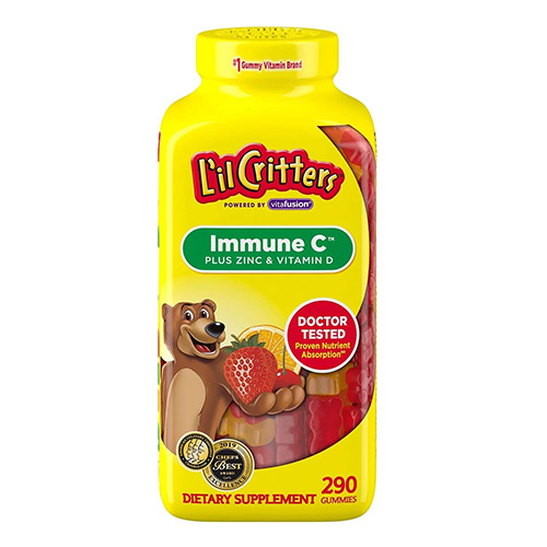 L'il Critters Immune C Gummy Vitamin, 290 count.