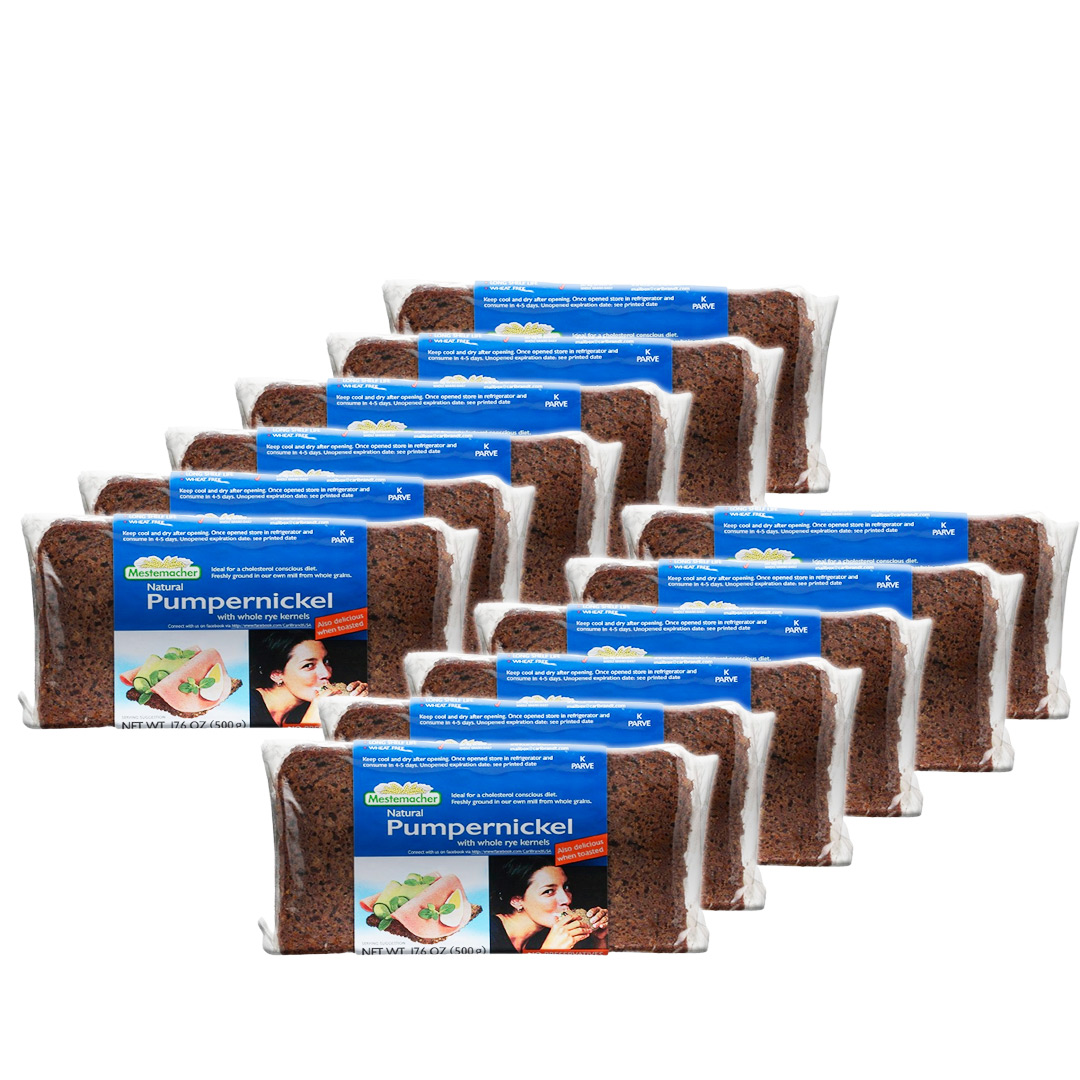 Mestemacher Bread Bread - Westphalian Classic - Pumpernickel - 500g. (Pack of 12)
