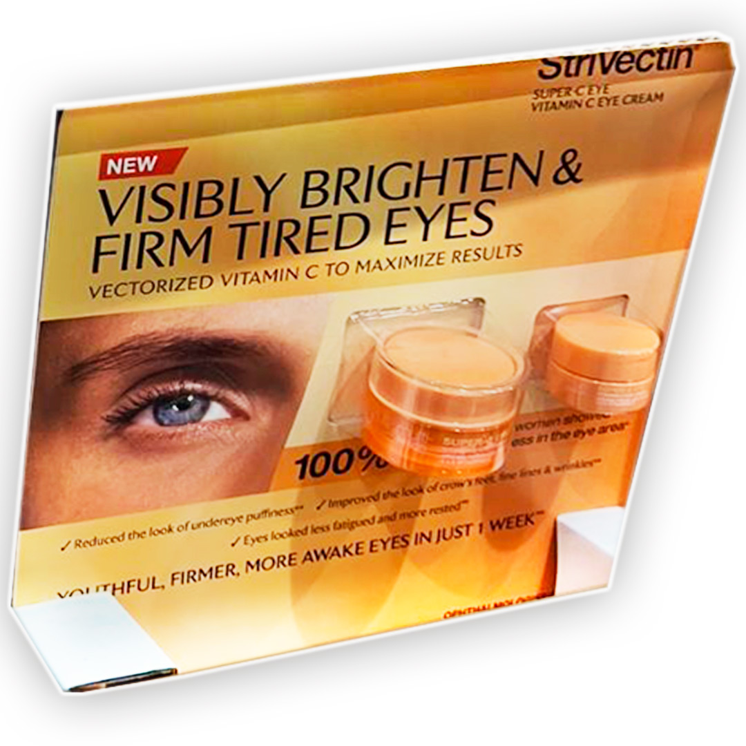 Strivectin visibly brighten & firm tired eyes vectorize vitamin c to maximize results Pack of 2