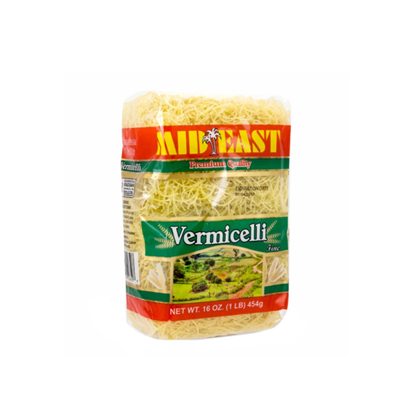 Mid East Vermicelli 16oz (454g) (1 Pack)