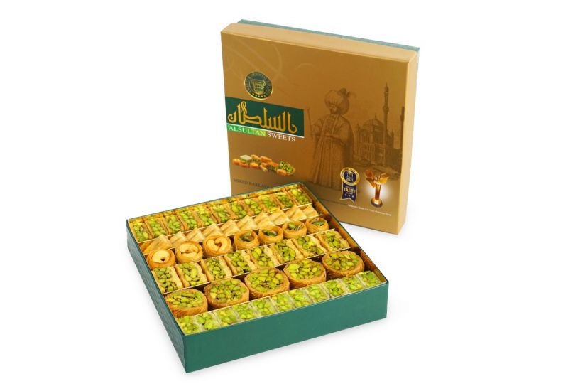 AlSultan Sweets Mixed Baklava (1000g) - بقلاوة مشكلة
