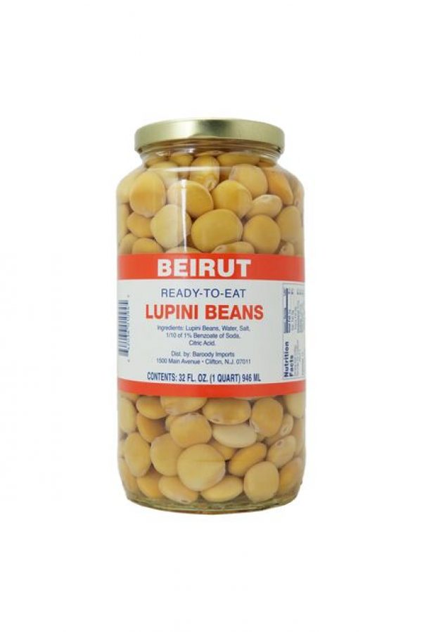 Beirut Lupini Beans in Jars ,32Fl oz