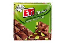 Eti Milk Chocolate with Pistachios